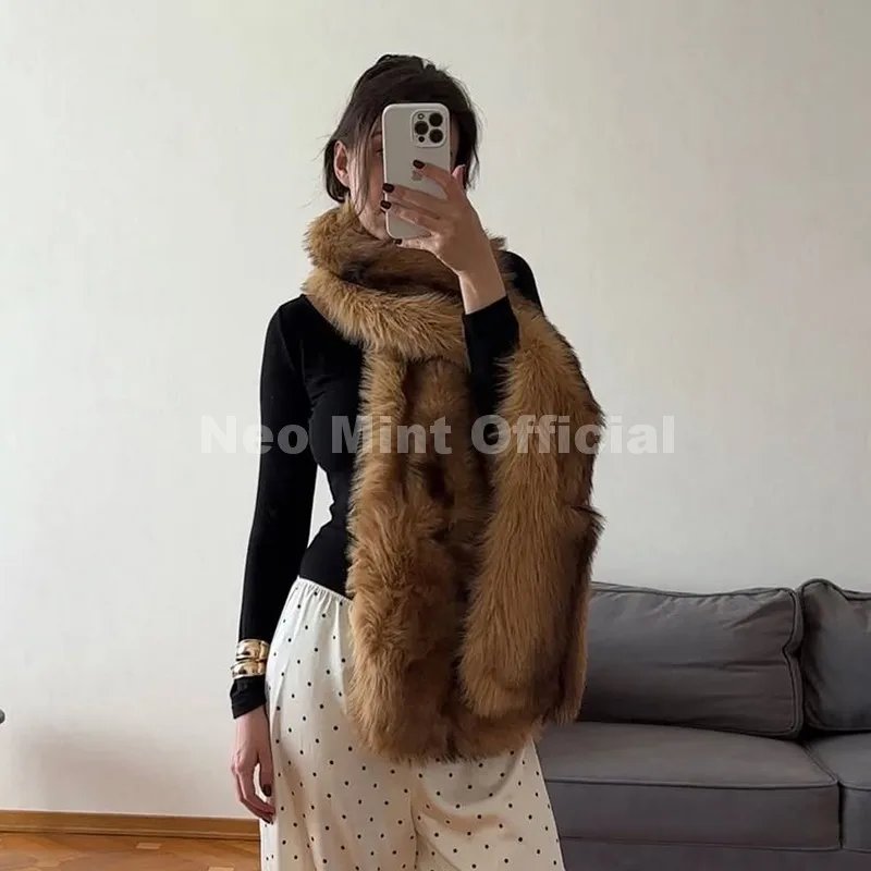 Fashion Faux Fur Scarf for Woman