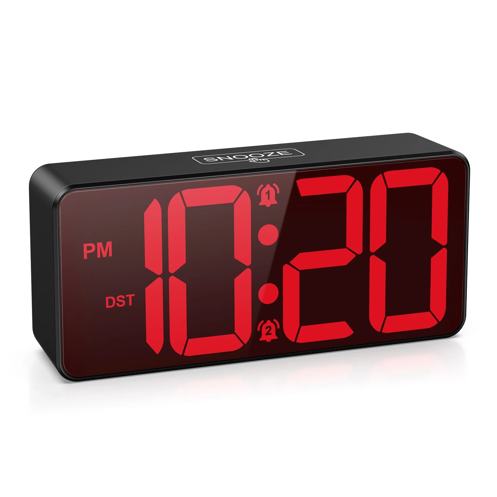 ORIA Digital Alarm Clock Battery Powered