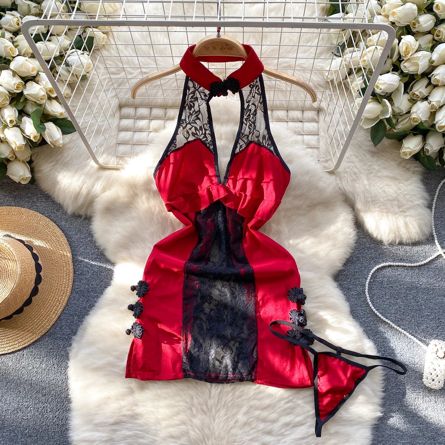 Lace Vintage Ethnic Lingerie