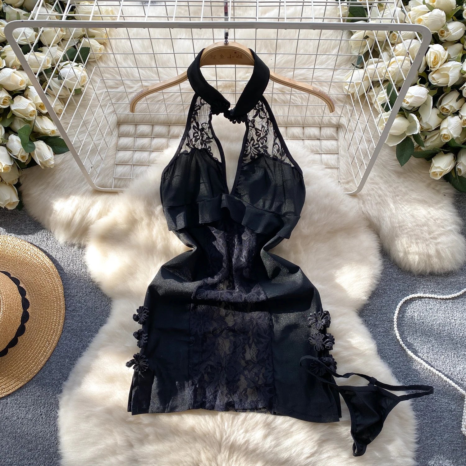 Lace Vintage Ethnic Lingerie