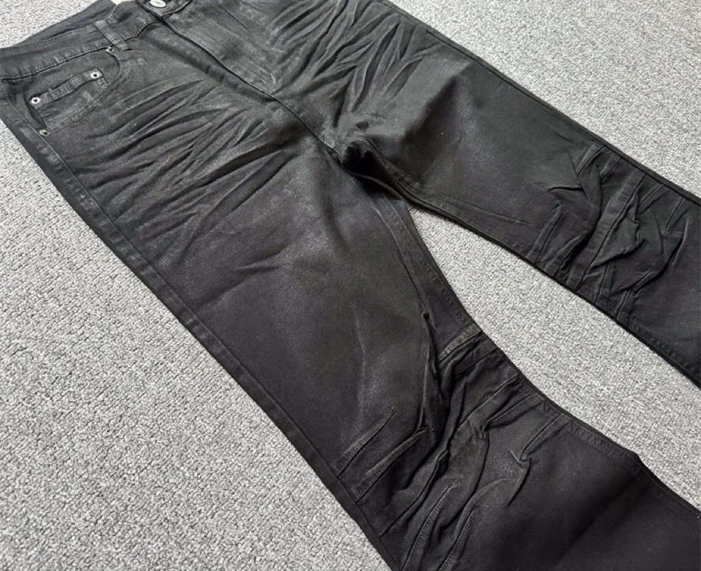 High micro-flare men and women loose jeans