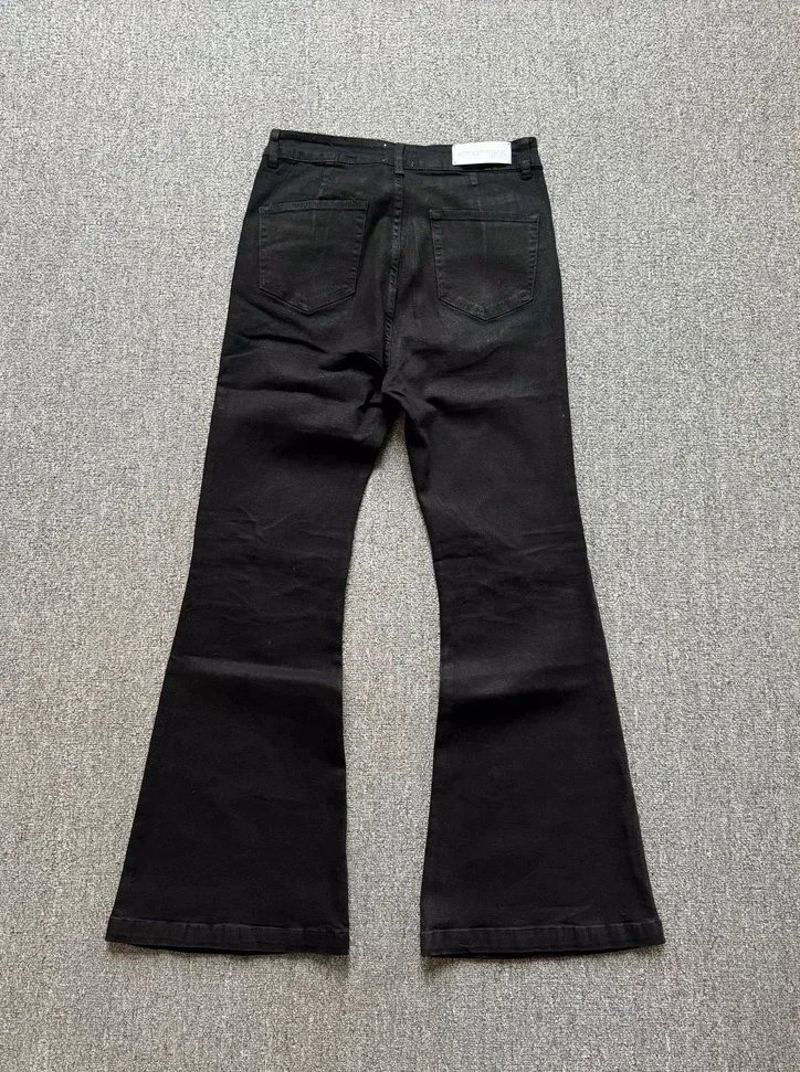 High micro-flare men and women loose jeans