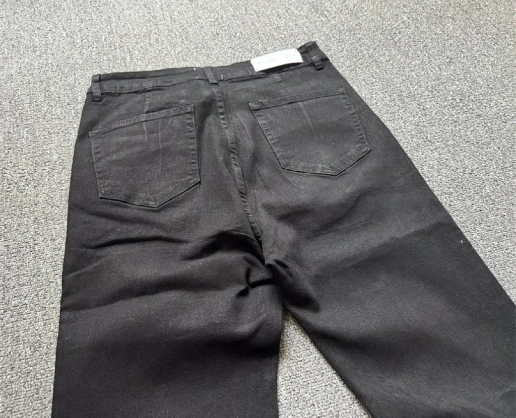 High micro-flare men and women loose jeans