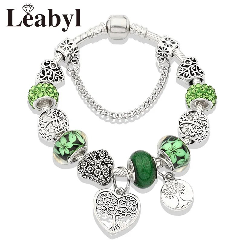 Green Tree Bracelet