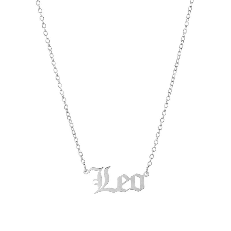Stainless Steel 12 Zodiac Constellation Necklaces Stainless Steel 12 Zodiac Constellation Necklaces