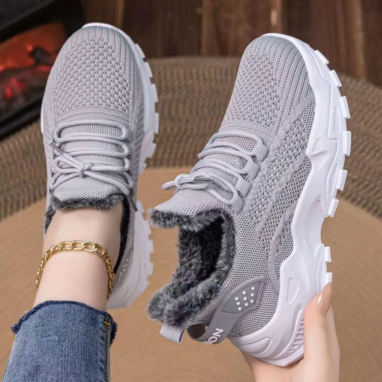 Women's Winter Lightweight Warm Sneakers