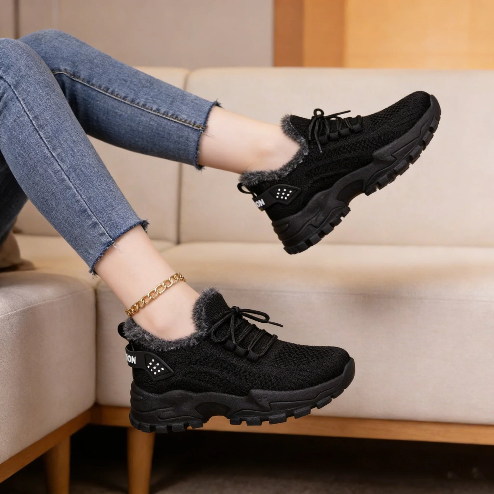 Women's Winter Lightweight Warm Sneakers
