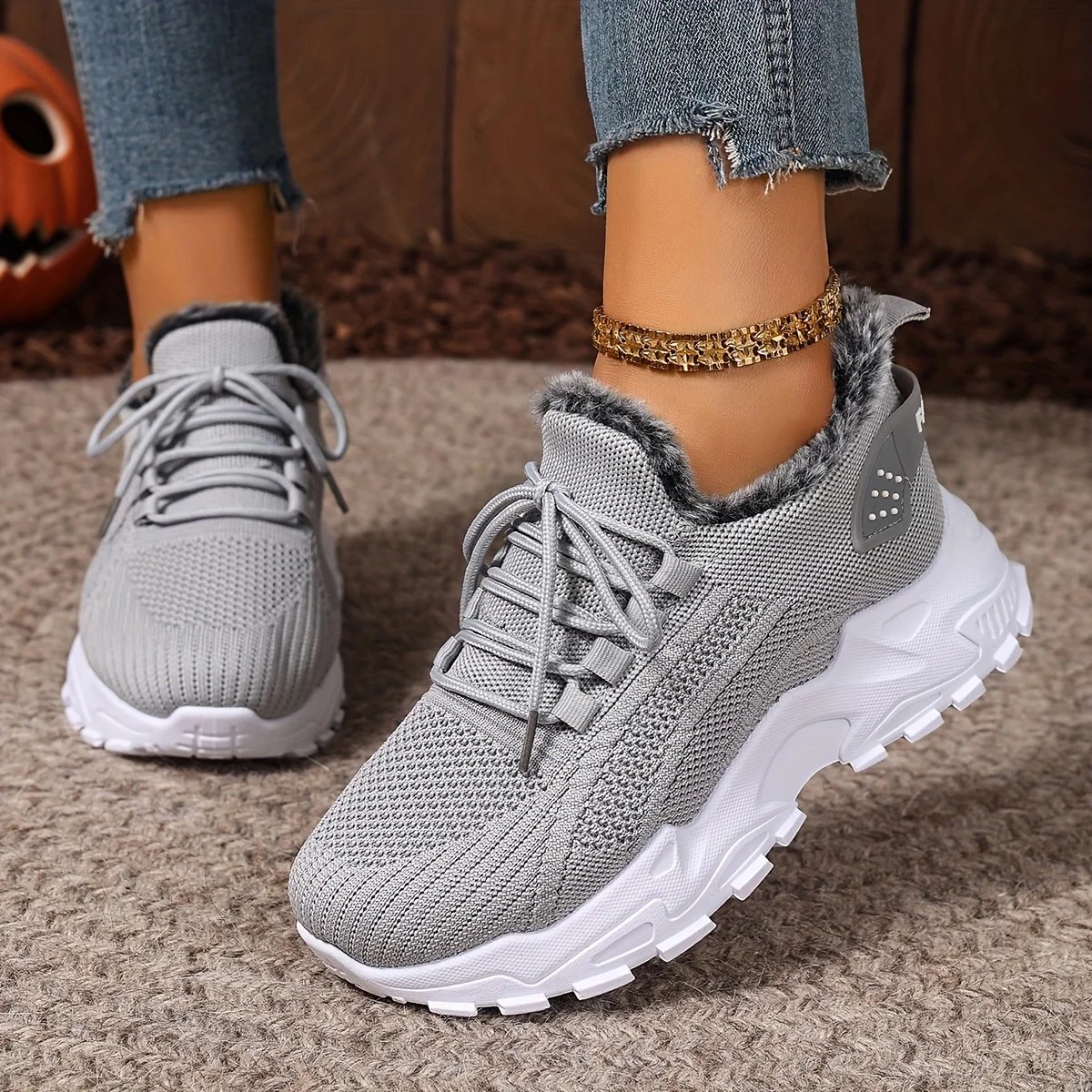 Women's Winter Lightweight Warm Sneakers