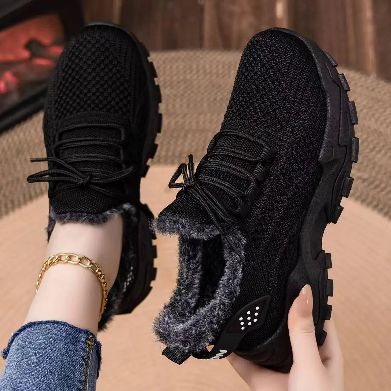 Women's Winter Lightweight Warm Sneakers