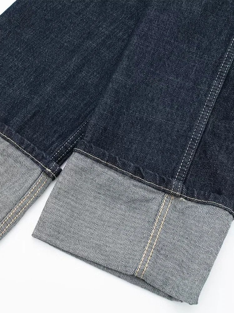 Denim Blue Single Breasted Jackets