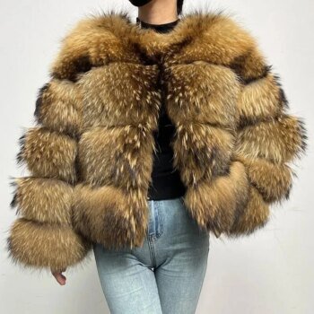 Faux Fur Coat Women's