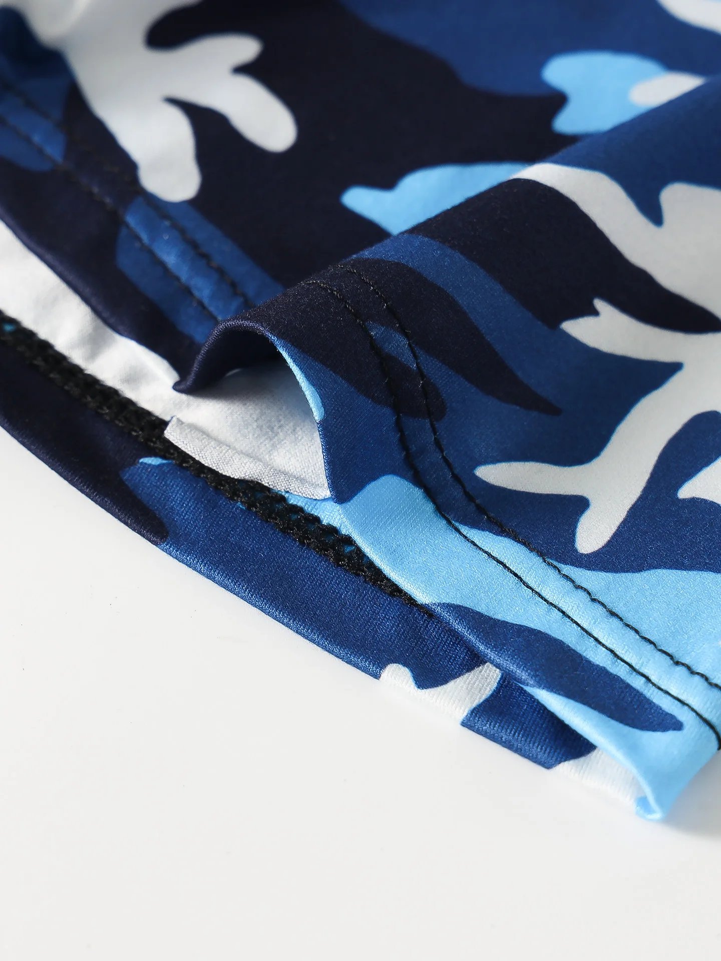 Men's 4-Pack Polyester Boxer Briefs - Camouflage Print