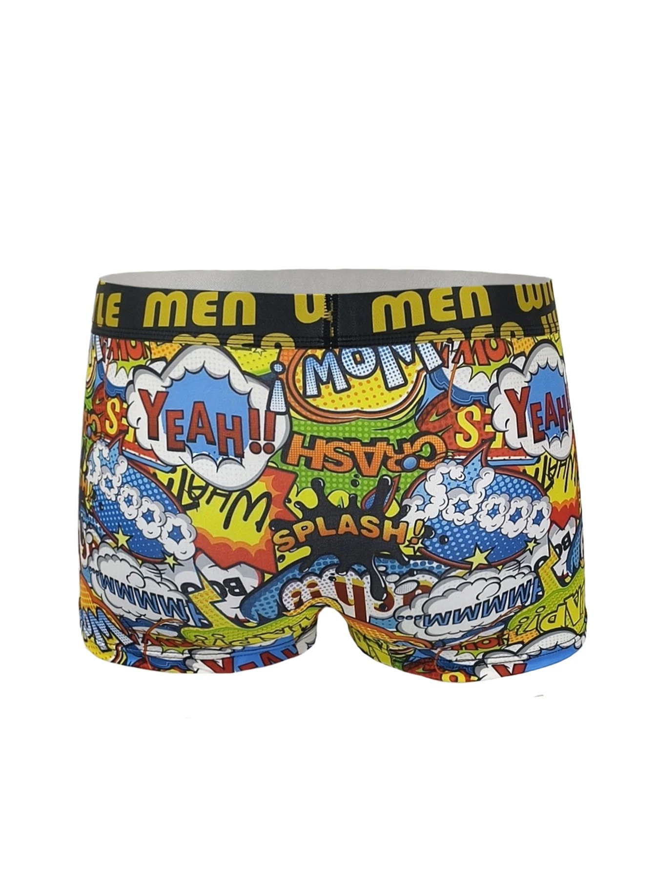 Men's 10-Pack Polyester Boxer Briefs - Men's 10-Pack Polyester Boxer Briefs -