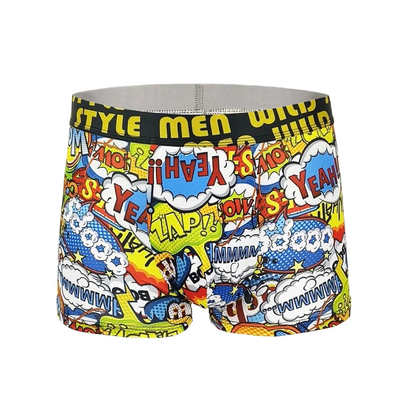 Men's 10-Pack Polyester Boxer Briefs - Men's 10-Pack Polyester Boxer Briefs -