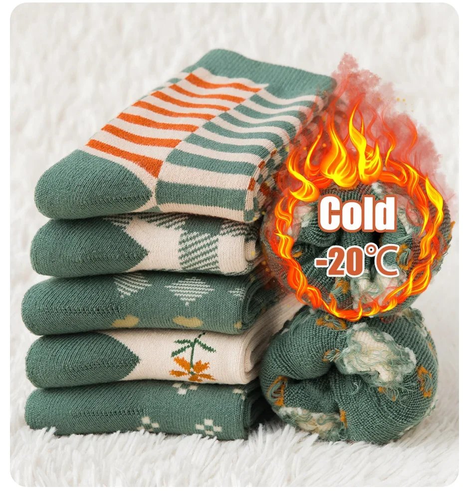 6 Pairs of Women's Autumn socks