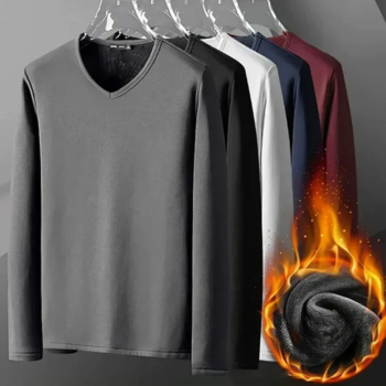 Men's Plush Thermal Long Sleeved