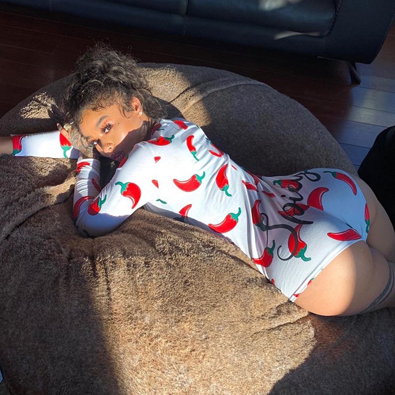 Low Cut Bodycon Sleepwear Low Cut Bodycon Sleepwear