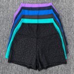 Solid Color Women's Sports Yoga Shorts