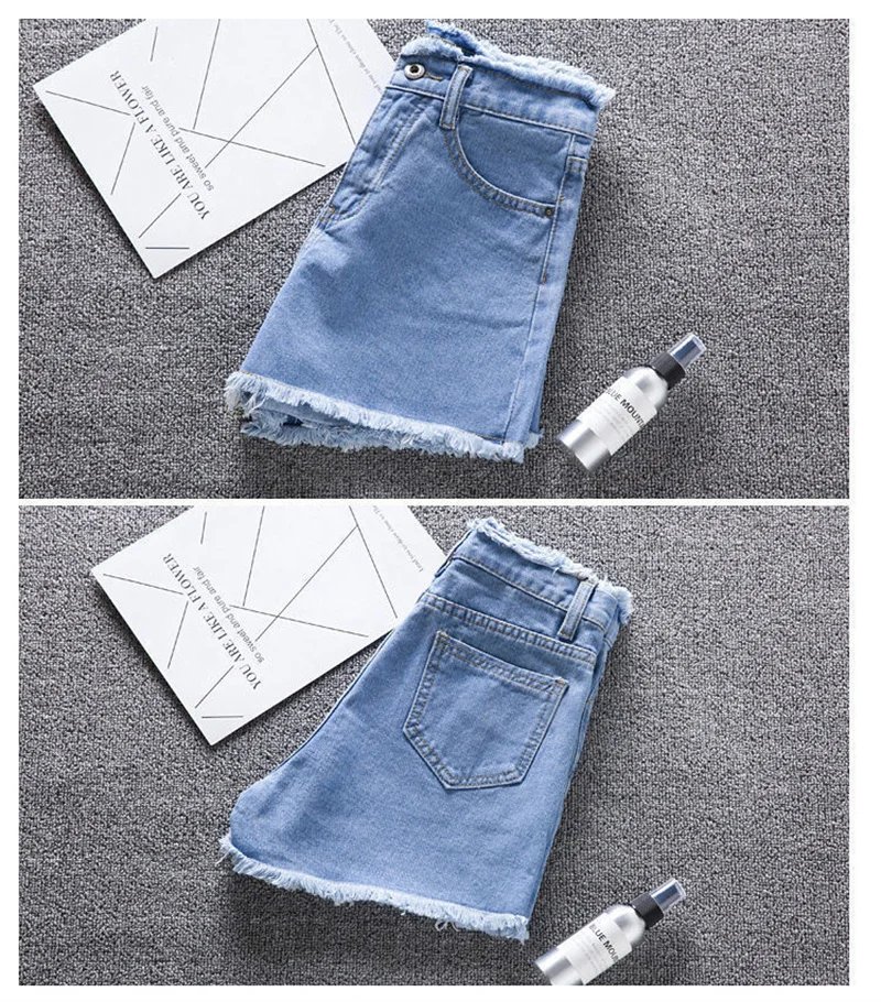 High waist jeans Shorts