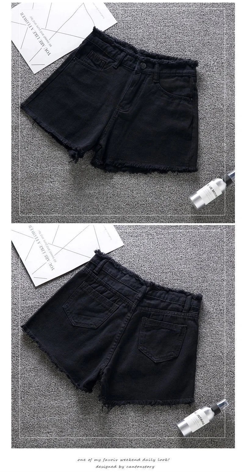 High waist jeans Shorts