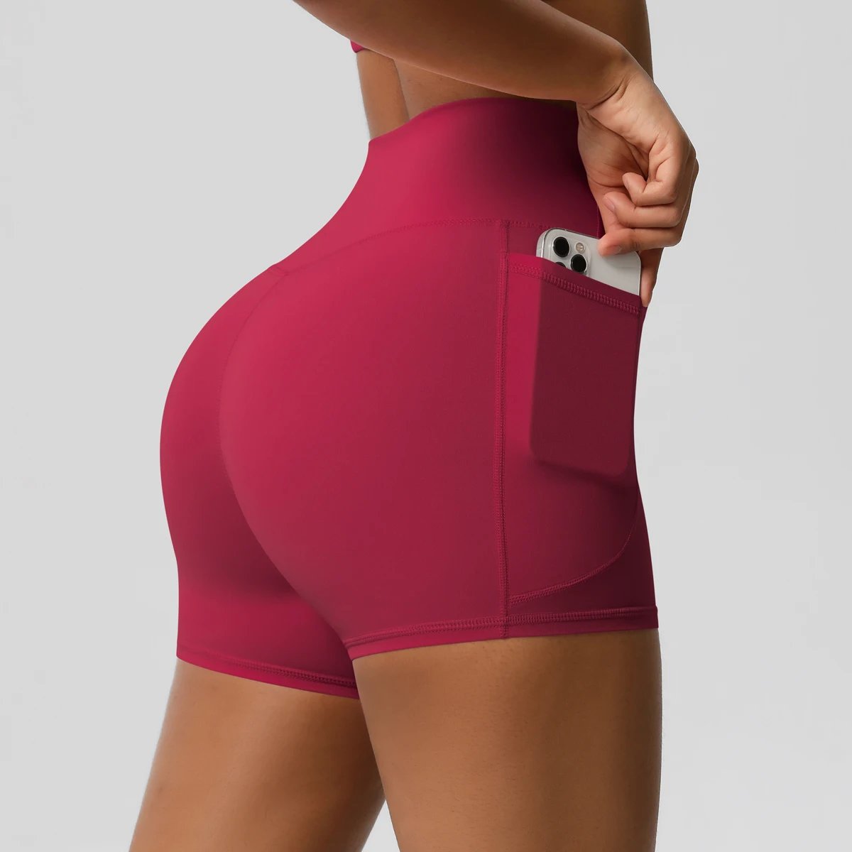 PocketedYoga Legging Shorts