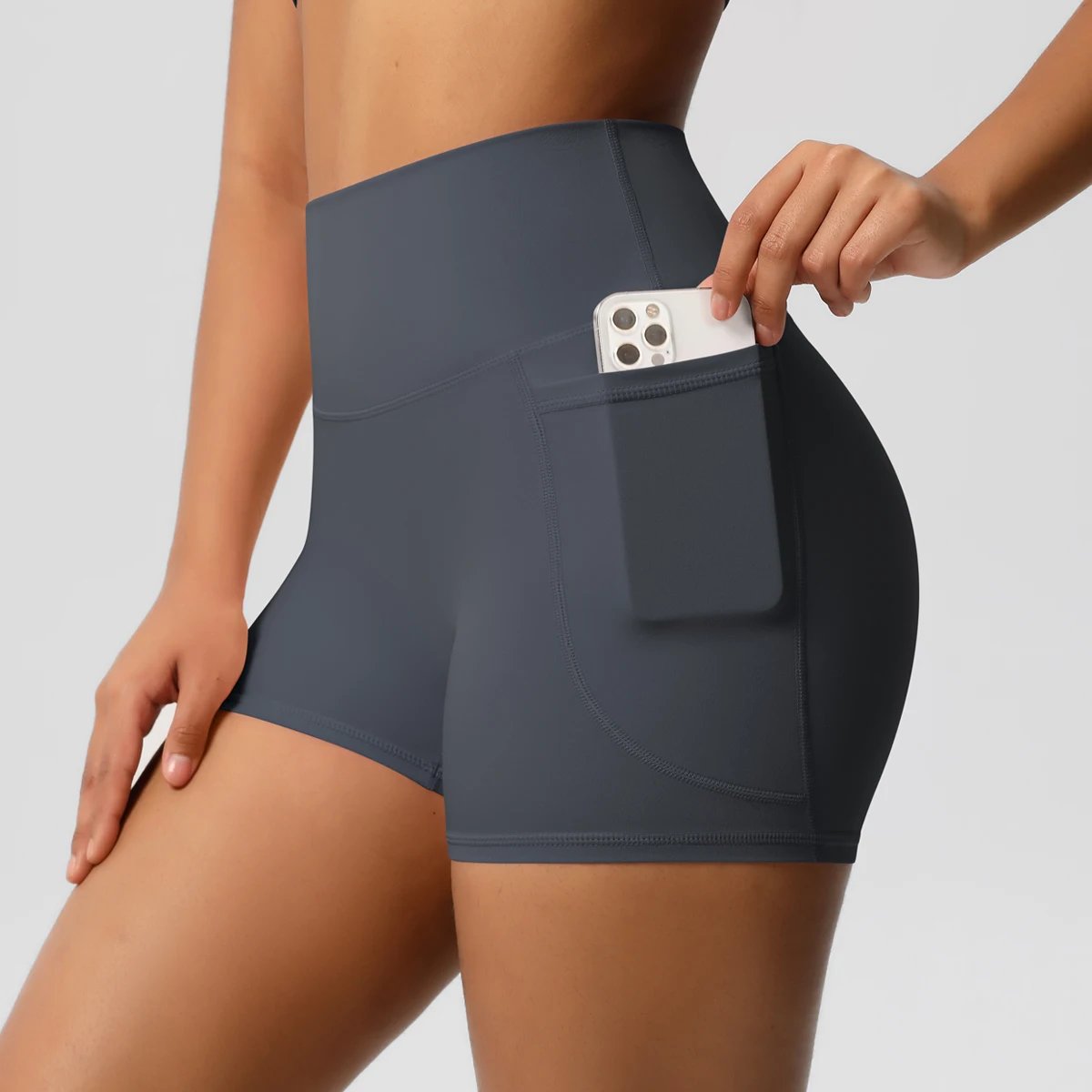 PocketedYoga Legging Shorts