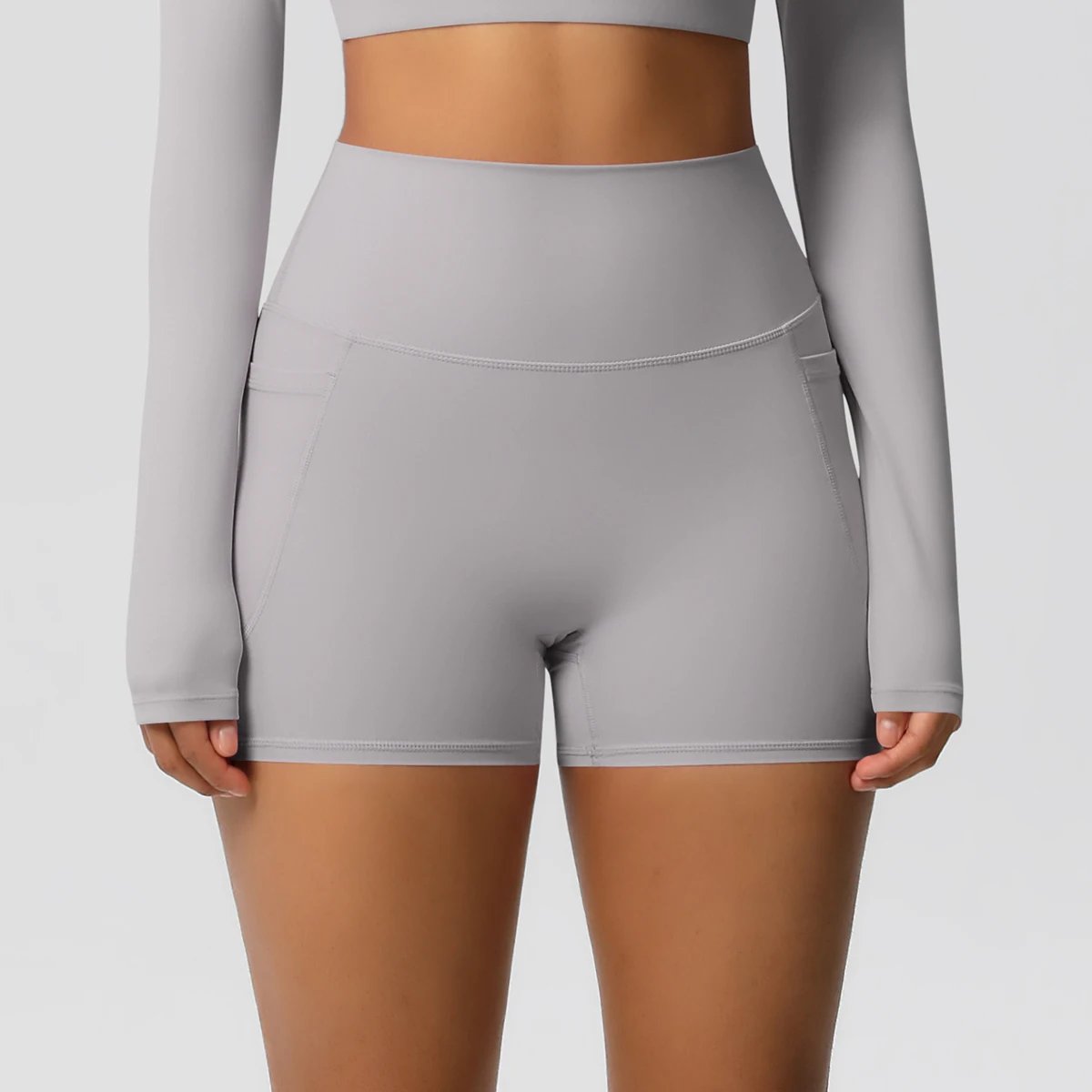 PocketedYoga Legging Shorts