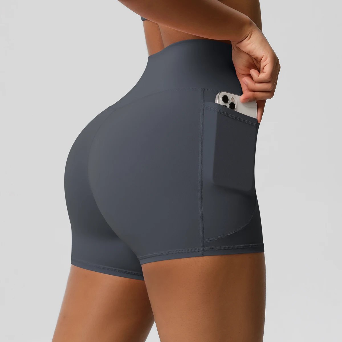 PocketedYoga Legging Shorts