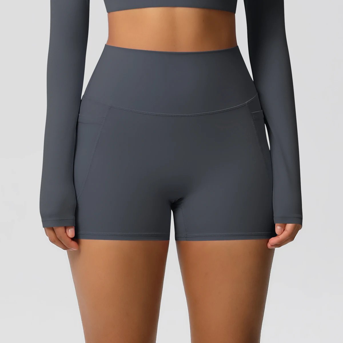 PocketedYoga Legging Shorts