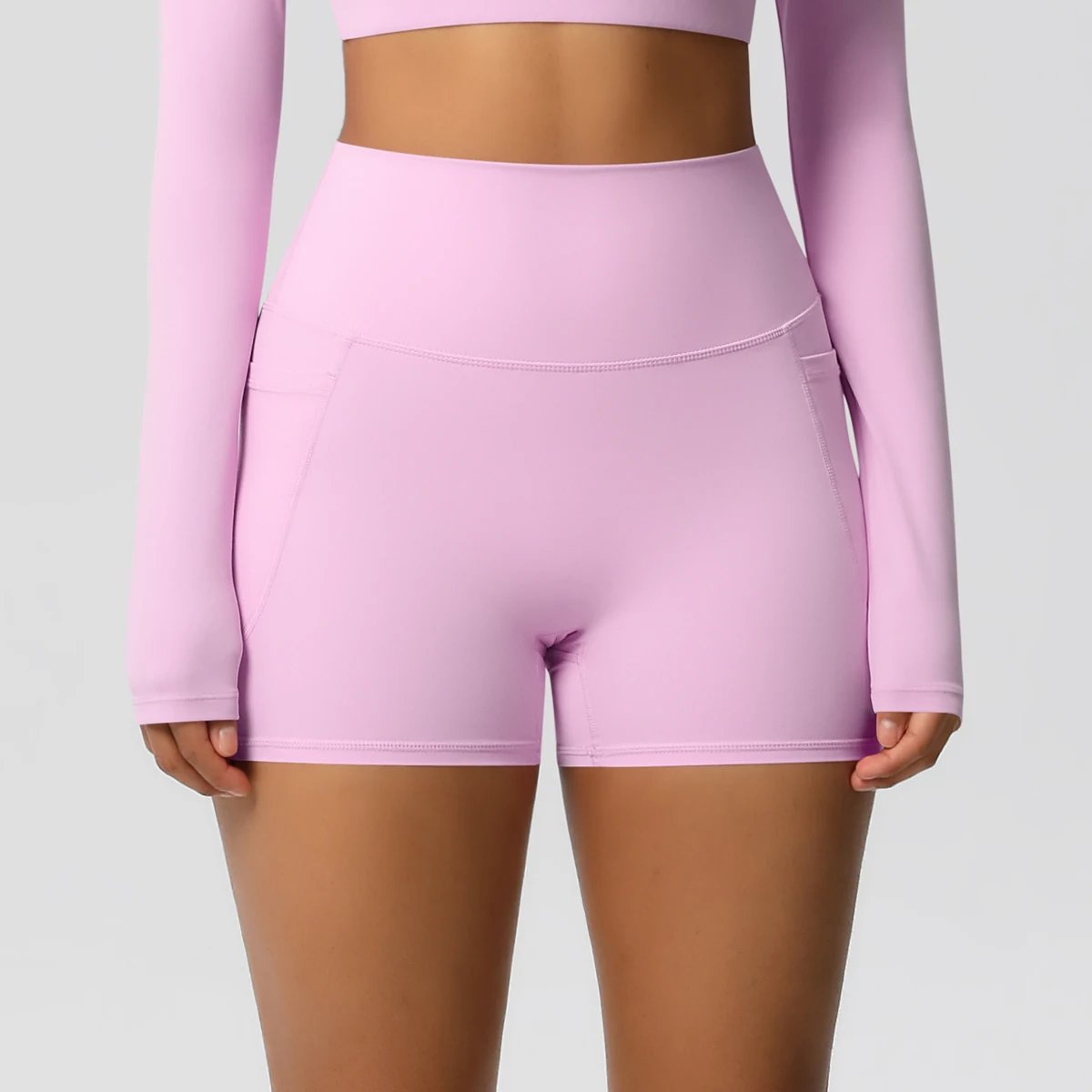 PocketedYoga Legging Shorts