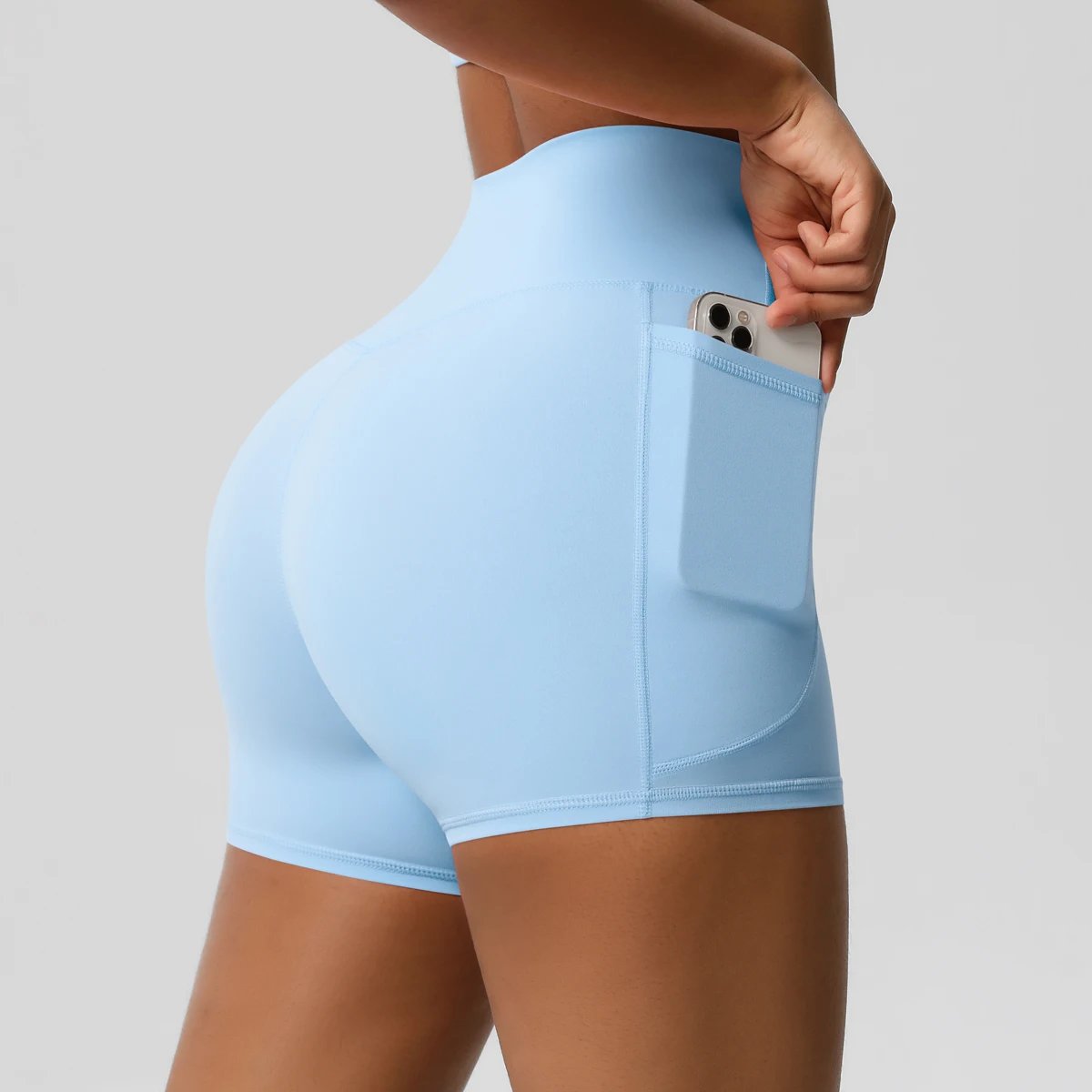PocketedYoga Legging Shorts