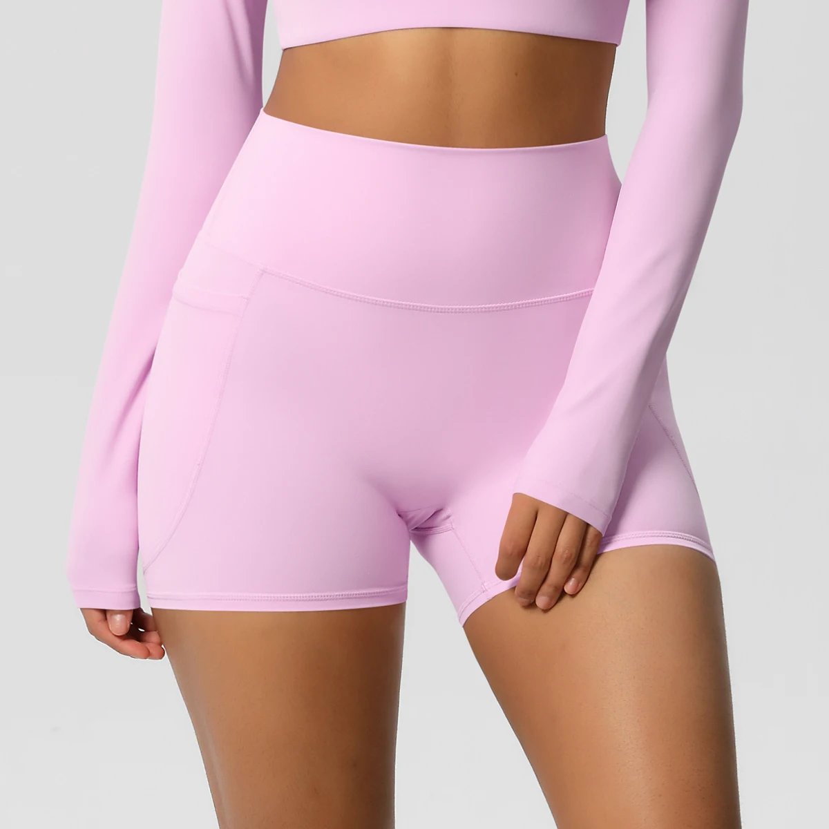 PocketedYoga Legging Shorts