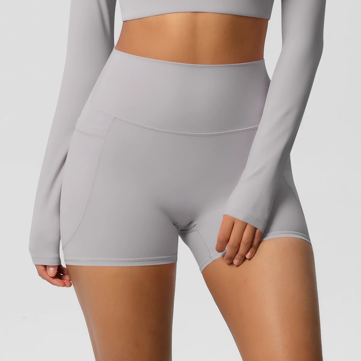 PocketedYoga Legging Shorts
