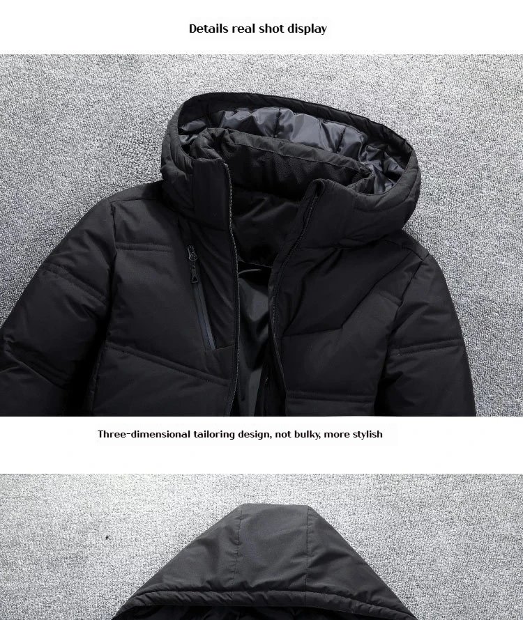 Men's Down Jacket Winter Warm Short