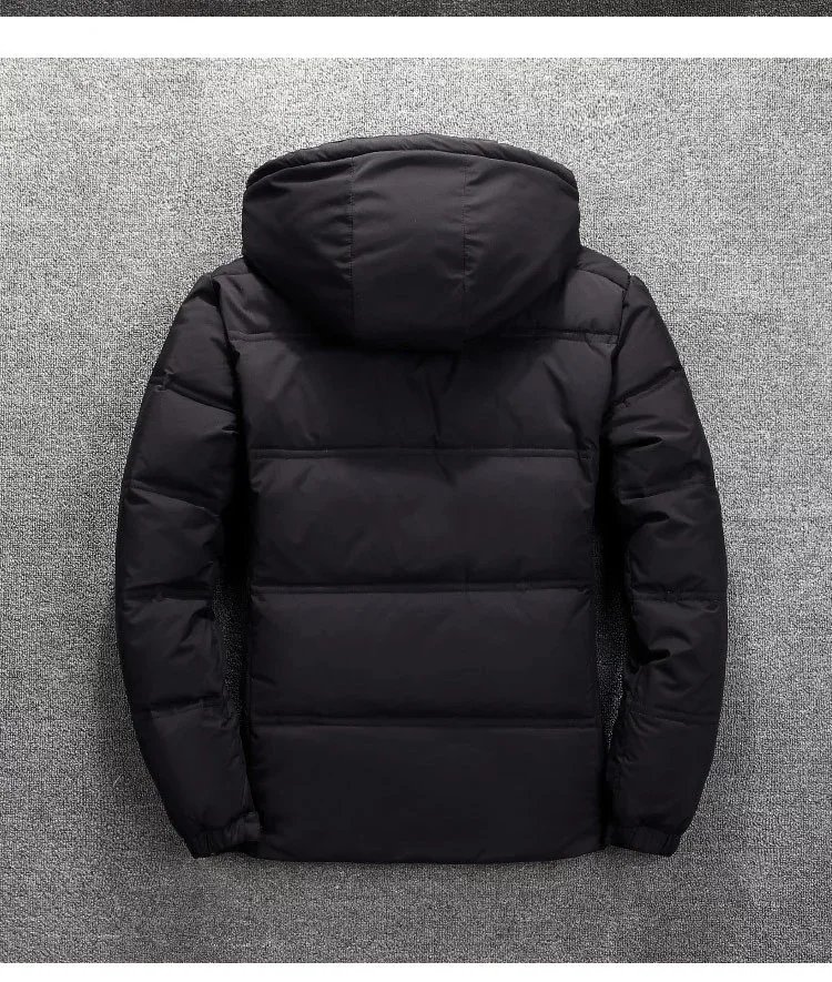 Men's Down Jacket Winter Warm Short