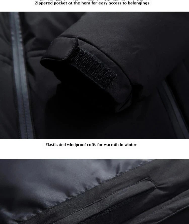 Men's Down Jacket Winter Warm Short