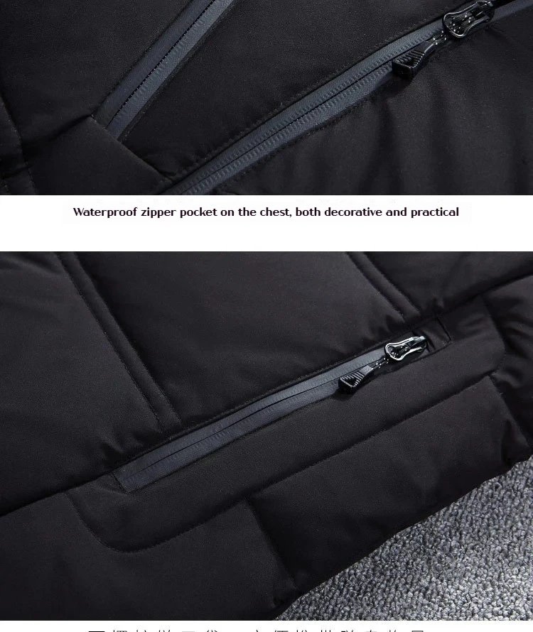 Men's Down Jacket Winter Warm Short