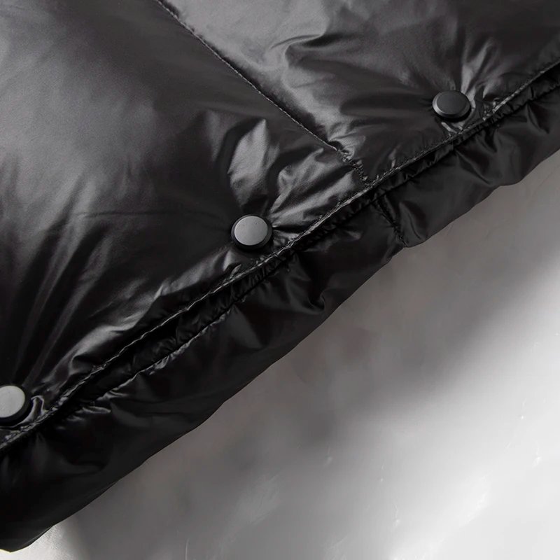 Winter Black Gold Down Jacket