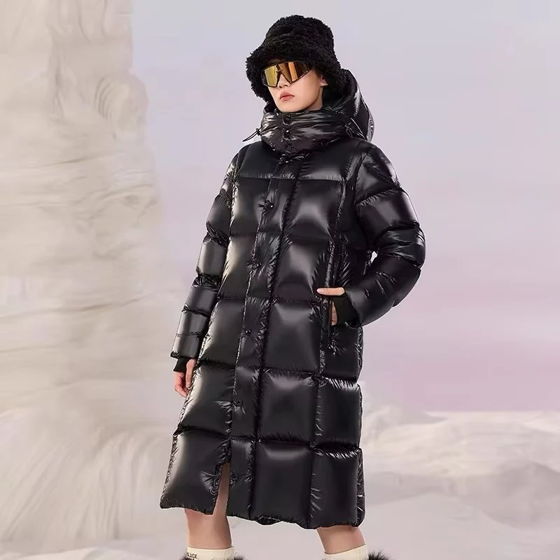 Winter Black Gold Down Jacket