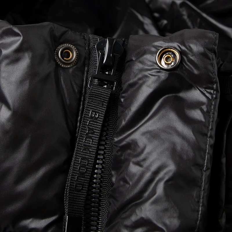 Winter Black Gold Down Jacket