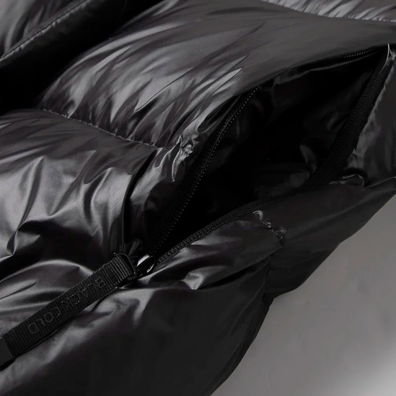 Winter Black Gold Down Jacket