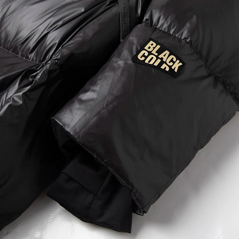 Winter Black Gold Down Jacket