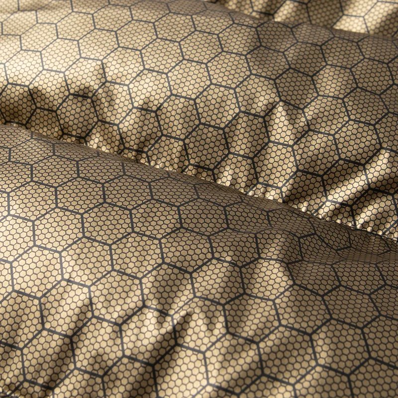 Winter Black Gold Down Jacket