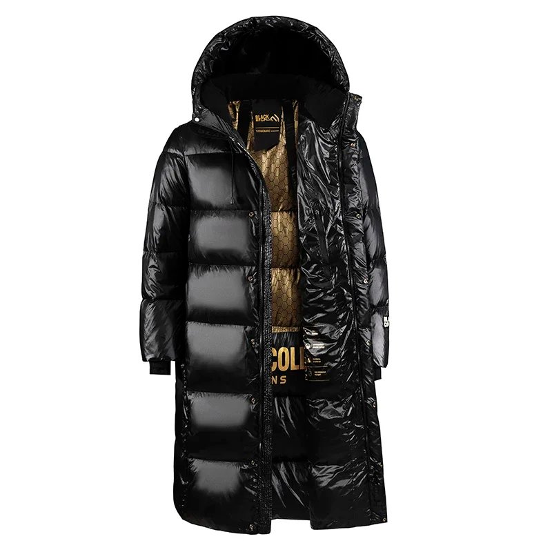 Winter Black Gold Down Jacket