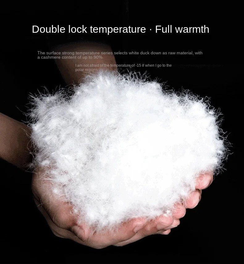 Winter Black Gold Down Jacket