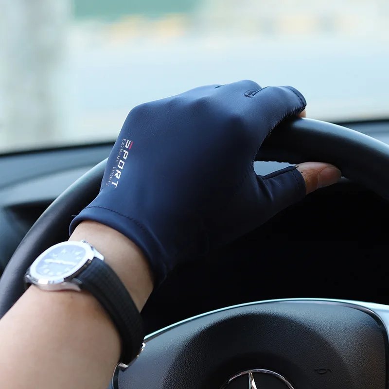 Ice Silk Half-finger Cycling Gloves Ice Silk Half-finger Cycling Gloves