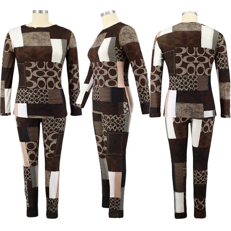 New Plus Size Clothing 2 Piece Set Tracksuit