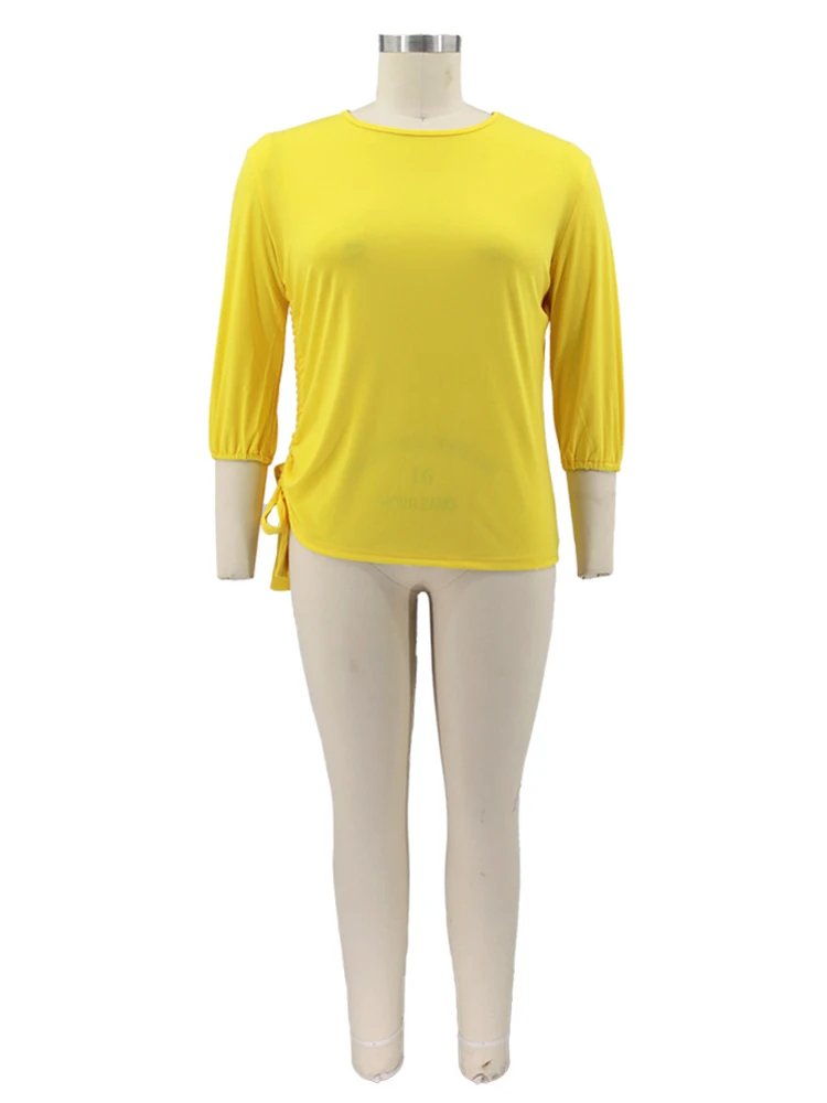 Ladies Tops Long Sleeve Large Size Blouses