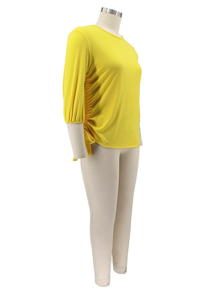Ladies Tops Long Sleeve Large Size Blouses