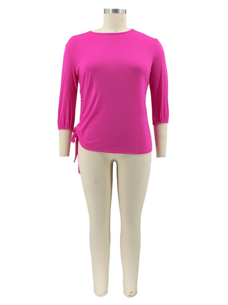 Ladies Tops Long Sleeve Large Size Blouses